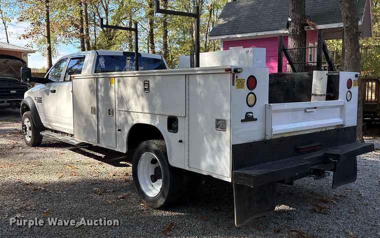 image for item DM1850 2013 Dodge Ram 5500HD Crew Cab utility / service truck