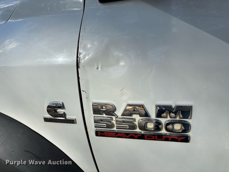 image for item DM1850 2013 Dodge Ram 5500HD Crew Cab utility / service truck