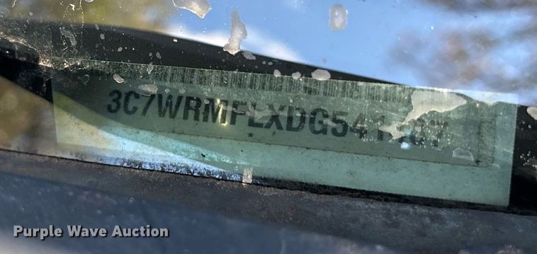 image for item DM1850 2013 Dodge Ram 5500HD Crew Cab utility / service truck