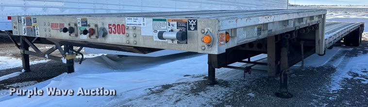 image for item DN0802 2008 Wilson CFD-900 drop deck trailer