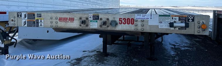 image for item DN0802 2008 Wilson CFD-900 drop deck trailer