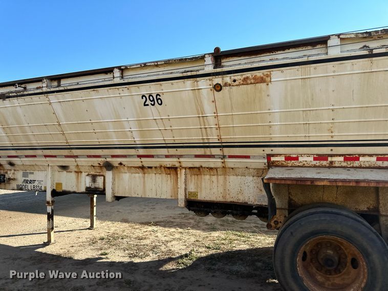 image for item DN0808 1997 Red River MFG LB334 live bottom trailer