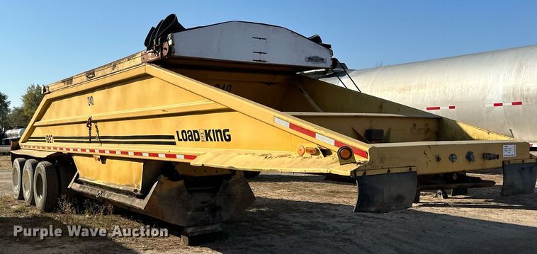 image for item DN0809 1984 Load King  bottom dump trailer