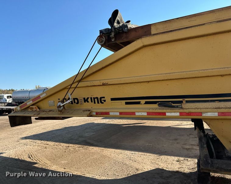 image for item DN0809 1984 Load King  bottom dump trailer