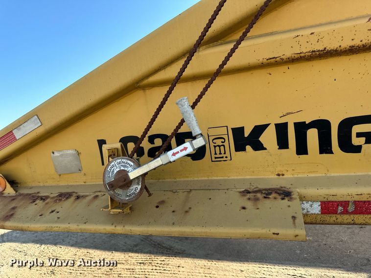 image for item DN0809 1984 Load King  bottom dump trailer