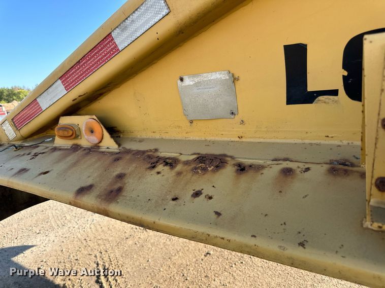 image for item DN0809 1984 Load King  bottom dump trailer