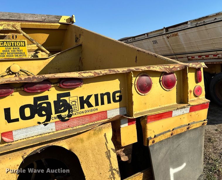 image for item DN0809 1984 Load King  bottom dump trailer