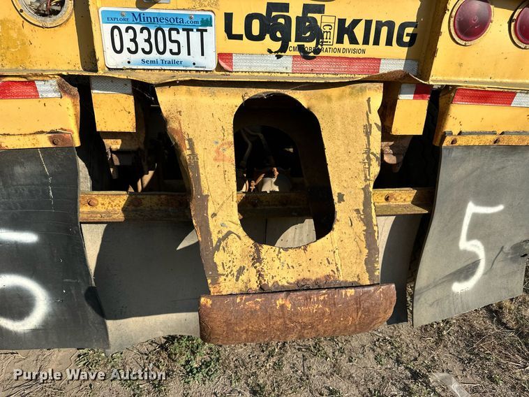image for item DN0809 1984 Load King  bottom dump trailer