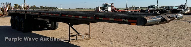 image for item DO1754 1980 Shop built oilfield trailer