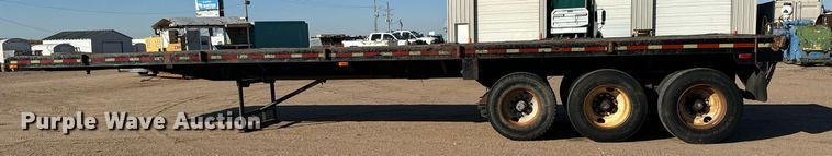 image for item DO1754 1980 Shop built oilfield trailer