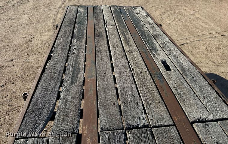 image for item DO1754 1980 Shop built oilfield trailer