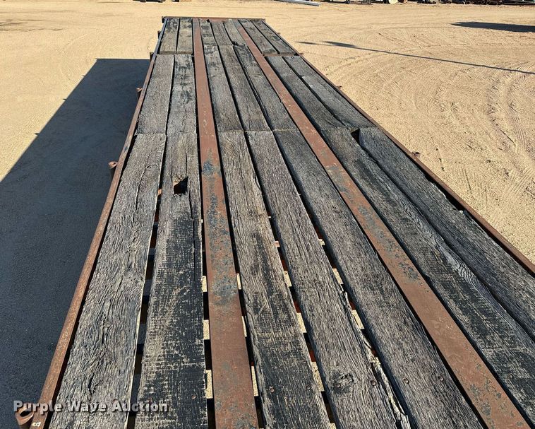 image for item DO1754 1980 Shop built oilfield trailer