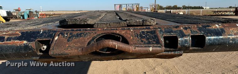 image for item DO1754 1980 Shop built oilfield trailer