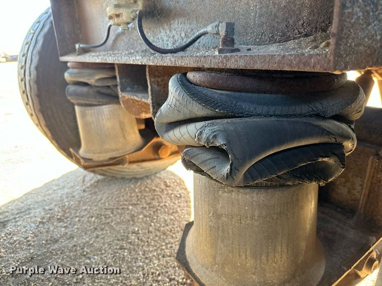 image for item DO1754 1980 Shop built oilfield trailer