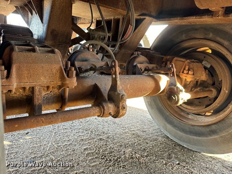 image for item DO1754 1980 Shop built oilfield trailer