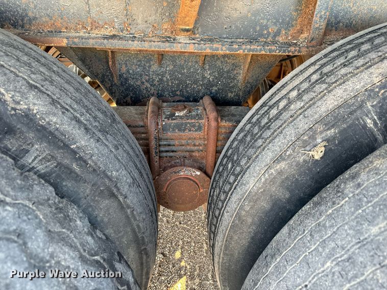 image for item DO1754 1980 Shop built oilfield trailer