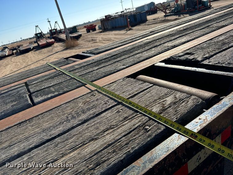 image for item DO1754 1980 Shop built oilfield trailer