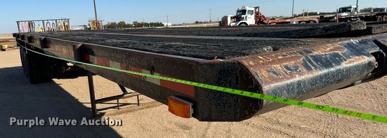 image for item DO1754 1980 Shop built oilfield trailer