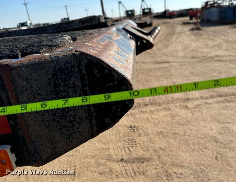 image for item DO1754 1980 Shop built oilfield trailer