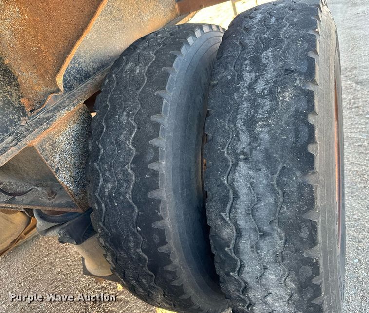 image for item DO1754 1980 Shop built oilfield trailer