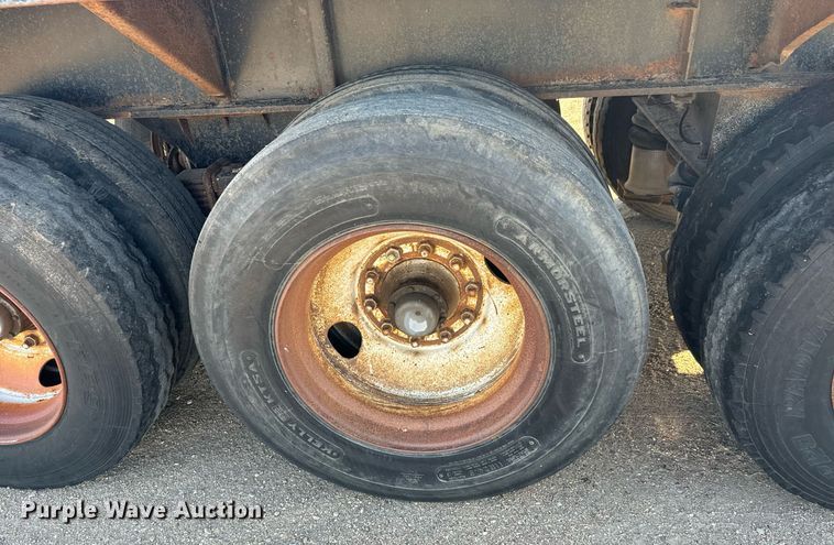 image for item DO1754 1980 Shop built oilfield trailer