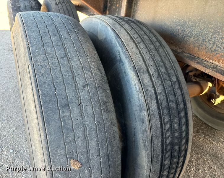 image for item DO1754 1980 Shop built oilfield trailer