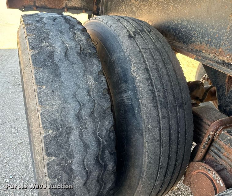 image for item DO1754 1980 Shop built oilfield trailer