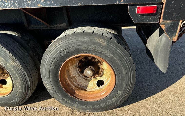 image for item DO1754 1980 Shop built oilfield trailer