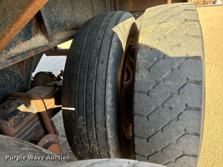 image for item DO1754 1980 Shop built oilfield trailer