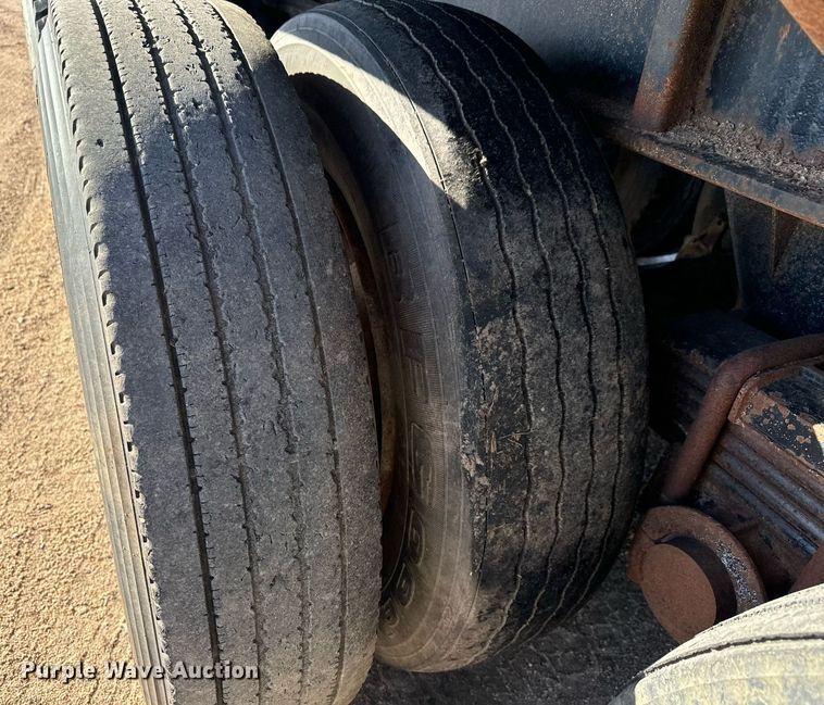 image for item DO1754 1980 Shop built oilfield trailer