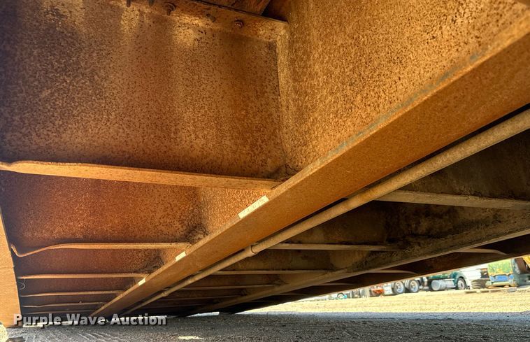 image for item DO1758 1978 Aztec FCB-LB drop deck oilfield trailer 