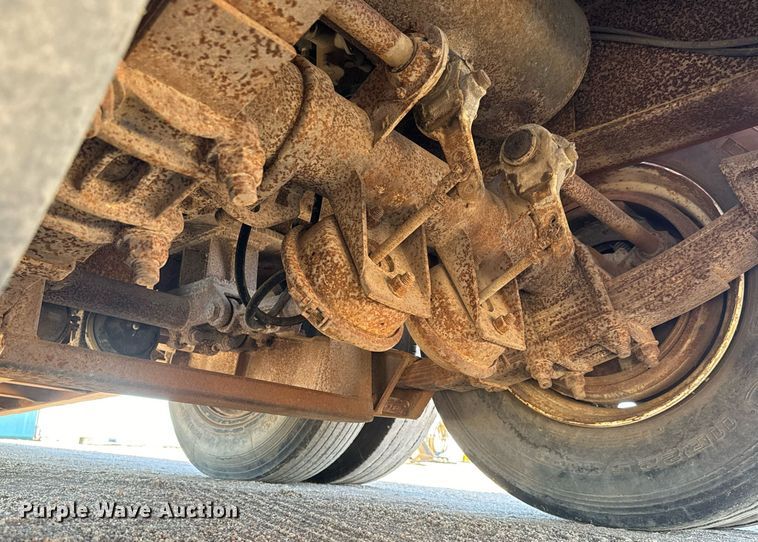 image for item DO1758 1978 Aztec FCB-LB drop deck oilfield trailer 