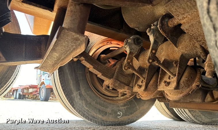 image for item DO1758 1978 Aztec FCB-LB drop deck oilfield trailer 