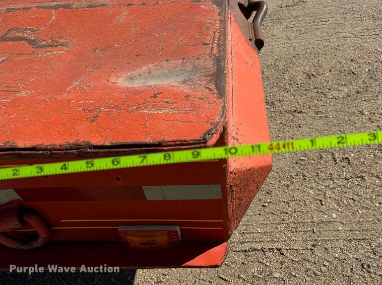 image for item DO1758 1978 Aztec FCB-LB drop deck oilfield trailer 