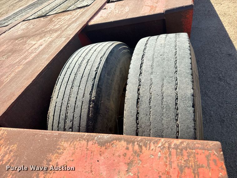 image for item DO1758 1978 Aztec FCB-LB drop deck oilfield trailer 