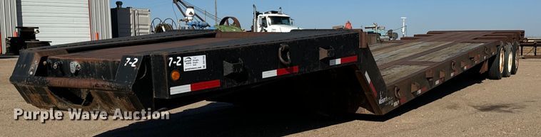 image for item DO1759 2008 Monarch  drop deck oilfield trailer 