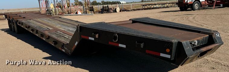 image for item DO1759 2008 Monarch  drop deck oilfield trailer 