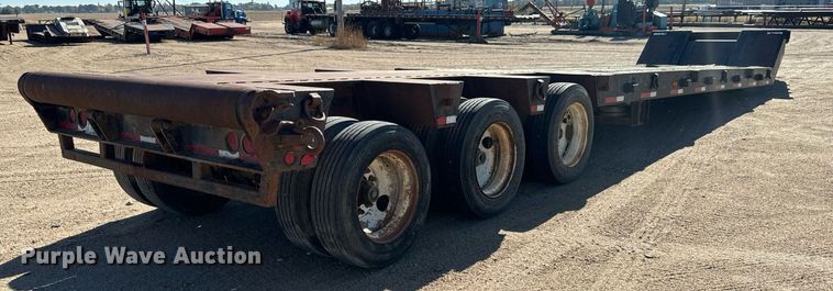 image for item DO1759 2008 Monarch  drop deck oilfield trailer 
