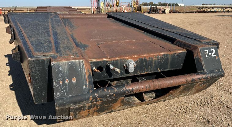 image for item DO1759 2008 Monarch  drop deck oilfield trailer 