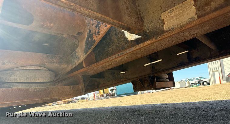 image for item DO1759 2008 Monarch  drop deck oilfield trailer 