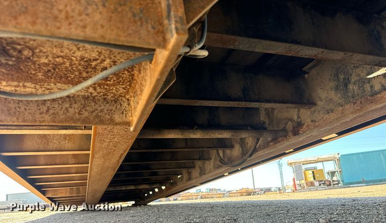 image for item DO1759 2008 Monarch  drop deck oilfield trailer 