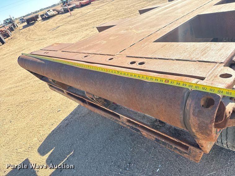 image for item DO1759 2008 Monarch  drop deck oilfield trailer 
