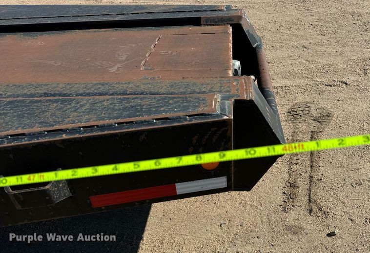 image for item DO1759 2008 Monarch  drop deck oilfield trailer 