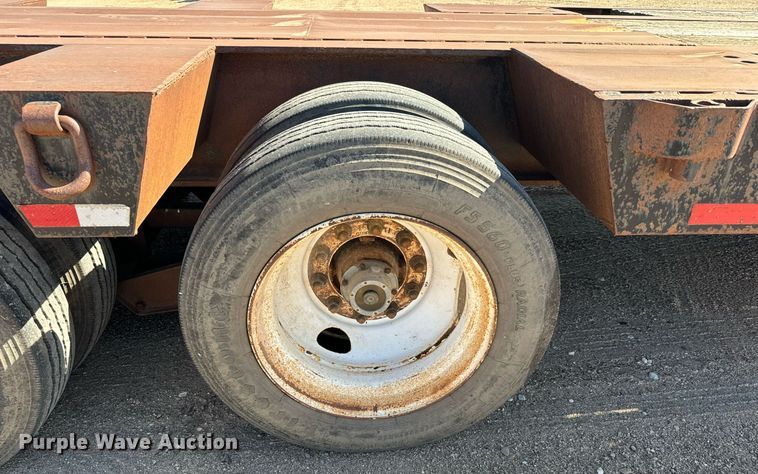 image for item DO1759 2008 Monarch  drop deck oilfield trailer 