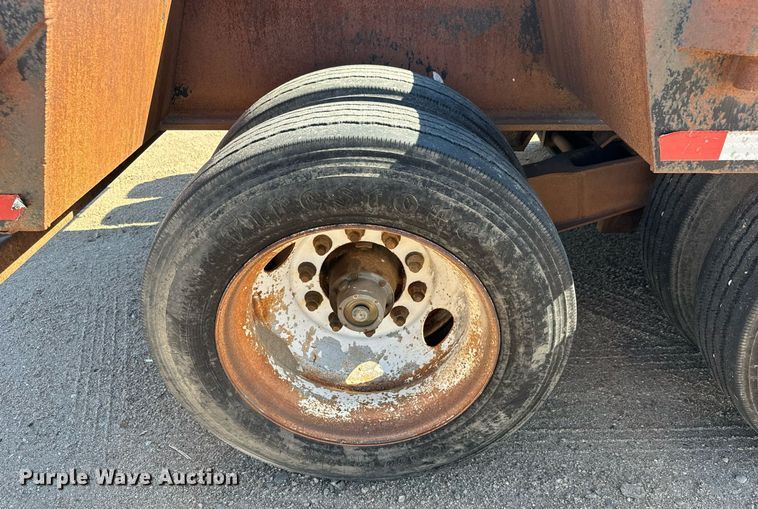 image for item DO1759 2008 Monarch  drop deck oilfield trailer 