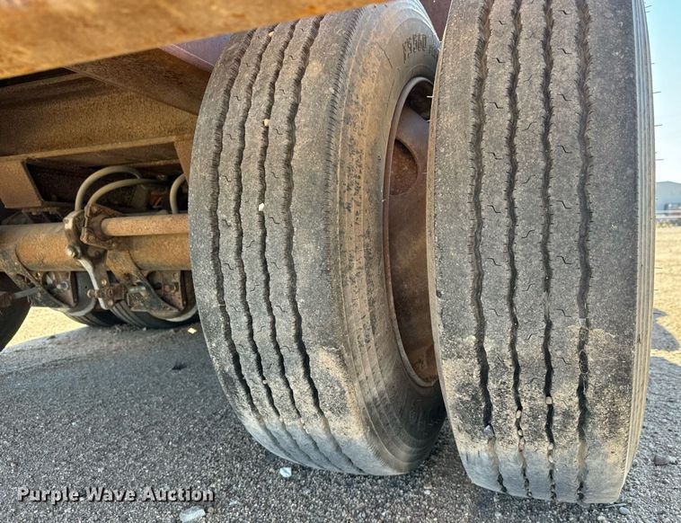 image for item DO1759 2008 Monarch  drop deck oilfield trailer 