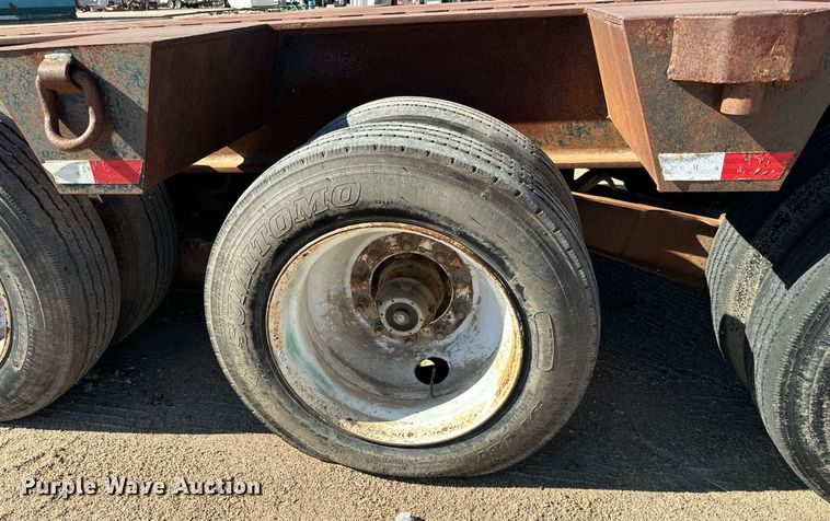 image for item DO1759 2008 Monarch  drop deck oilfield trailer 