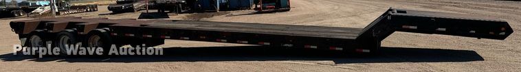 image for item DO1760 2008 Monarch drop deck oilfield trailer 