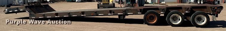 image for item DO1760 2008 Monarch drop deck oilfield trailer 