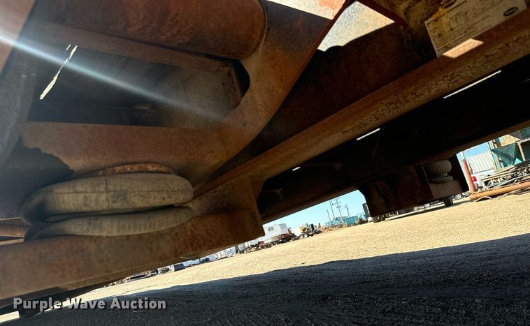 image for item DO1760 2008 Monarch drop deck oilfield trailer 